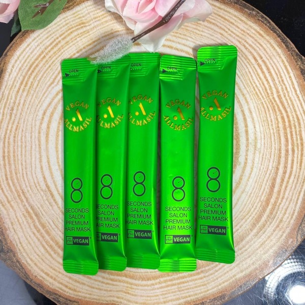 Маска для волосся 8 секунд Vegan All Masil Hair Mask 8 seconds 8 мл Преміальна Маска для волосся 8 секунд Vegan All Masil Hair Mask 8 seconds 8 мл Преміальна
