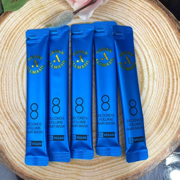 Маска для волосся 8 секунд Vegan All Masil Hair Mask 8 seconds 8 мл Для обʼєму Маска для волосся 8 секунд Vegan All Masil Hair Mask 8 seconds 8 мл Для обʼєму