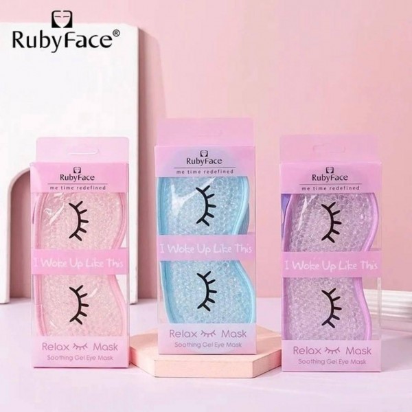 Охолоджувальна маска для очей із силіконовими кульками Ruby Face Relax Mask Охолоджувальна маска для очей із силіконовими кульками Ruby Face Relax Mask