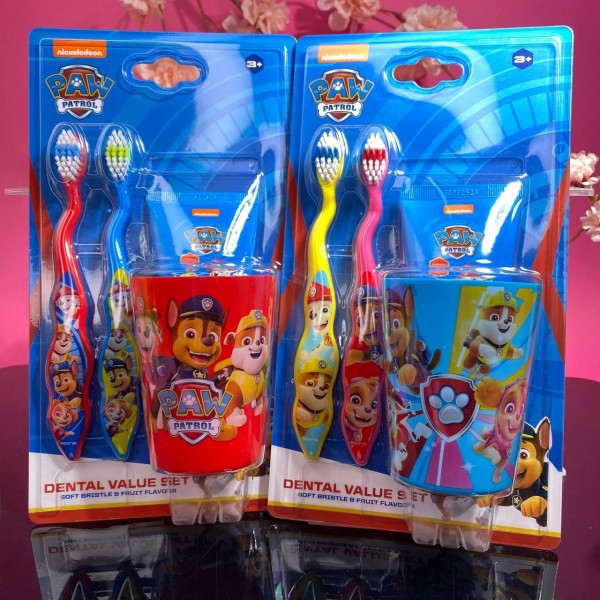 Дитячий набір для чищення зубів Щенячий Патруль Nickelodeon Dental Value Set Paw Patrol