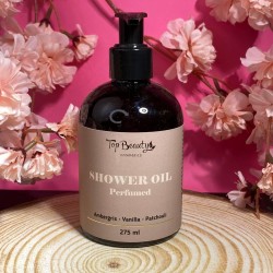 Парфюмированное масло для душа Top Beauty Shower Oil Rerfumed 275 мл Амбра-Ваниль-Пачули