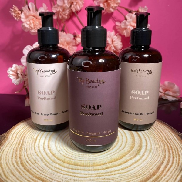 Парфумоване рідке мило для рук та тіла Top Beauty Soap Rerfumed 250 мл Парфумоване рідке мило для рук та тіла Top Beauty Soap Rerfumed 250 мл