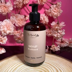 Парфумоване рідке мило для рук та тіла Top Beauty Soap Rerfumed 250 мл Амбра-Ваніль-Пачули