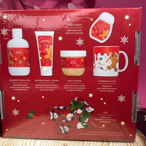 Новорічний подарунковий набір Christmas Box NaNiBeauty Новорічний подарунковий набір Christmas Box NaNiBeauty