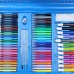 Набор для рисования 208 предметов голубой МК Cosmetics Art Set