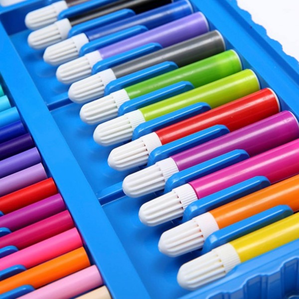 Набор для рисования 208 предметов голубой МК Cosmetics Art Set Набор для рисования 208 предметов голубой МК Cosmetics Art Set