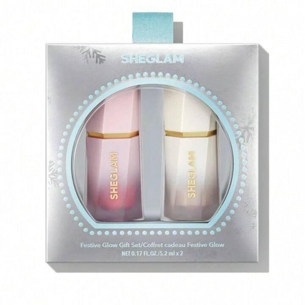 Подарочный набор Sheglam Festive Glow Gift Set Love Cake & Vanilla Frost Подарочный набор Sheglam Festive Glow Gift Set Love Cake & Vanilla Frost