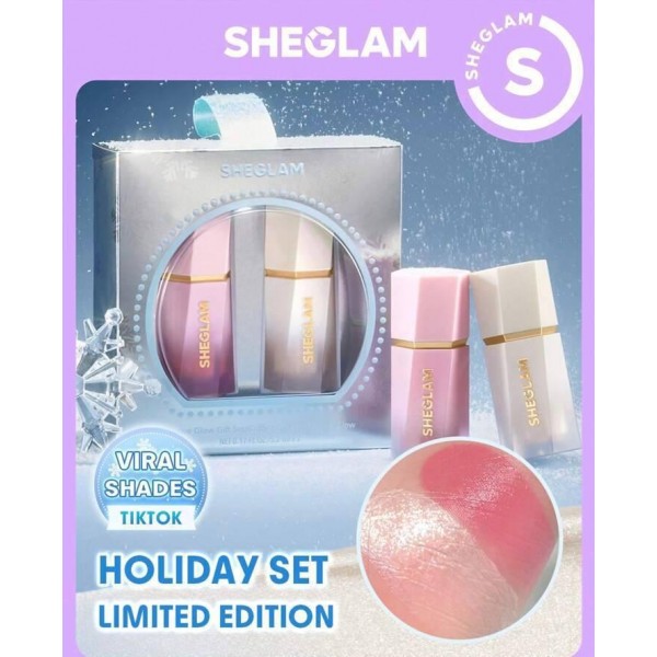 Подарочный набор Sheglam Festive Glow Gift Set Love Cake & Vanilla Frost Подарочный набор Sheglam Festive Glow Gift Set Love Cake & Vanilla Frost