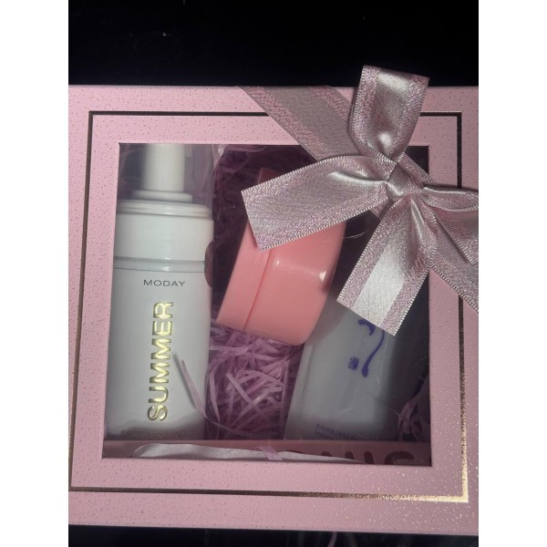 Подарунковий бокс доглядової косметики для тіла та волосся PRO makeup Подарунковий бокс доглядової косметики для тіла та волосся PRO makeup