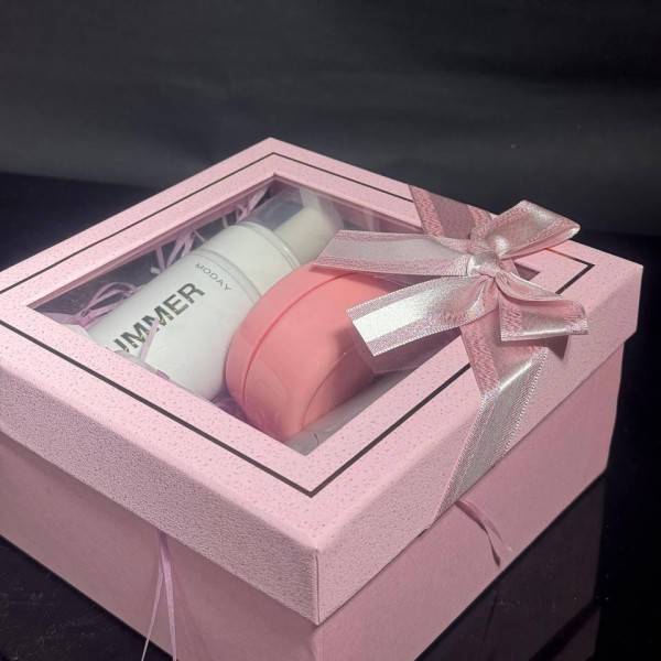 Подарунковий бокс доглядової косметики для тіла та волосся PRO makeup Подарунковий бокс доглядової косметики для тіла та волосся PRO makeup