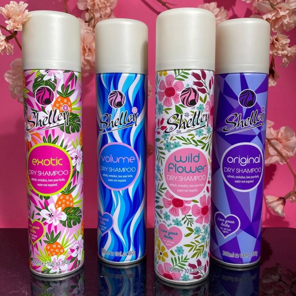 Сухий шампунь для волосся Shelley Dry Shampoo 300 мл Сухий шампунь для волосся Shelley Dry Shampoo 300 мл