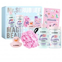 Подарунковий набір Vanilla Cupcake Mr.SCRUBBER (гель для душу, пудра для ванни, мочалка, каченя, стікерпак)