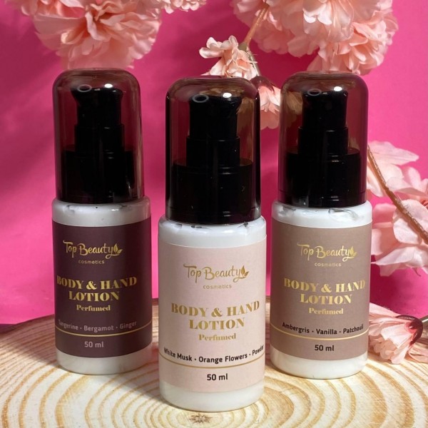 Парфумований лосьйон для рук та тіла Top Beauty Body s Hand Lotion Rerfumed 50 мл Парфумований лосьйон для рук та тіла Top Beauty Body s Hand Lotion Rerfumed 50 мл