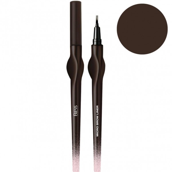Маркер для бровей Bless Beauty Micro Brow Liner № 3 Dark Ash Маркер для бровей Bless Beauty Micro Brow Liner № 3 Dark Ash