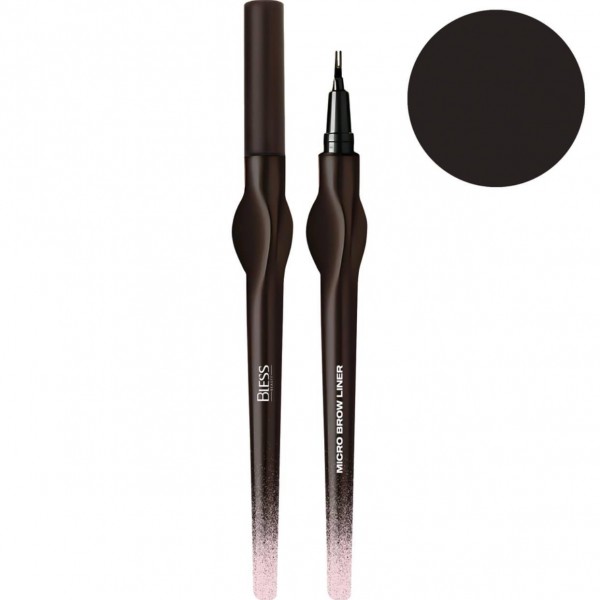 Маркер для бровей Bless Beauty Micro Brow Liner № 4 Dark Brunette Маркер для бровей Bless Beauty Micro Brow Liner № 4 Dark Brunette