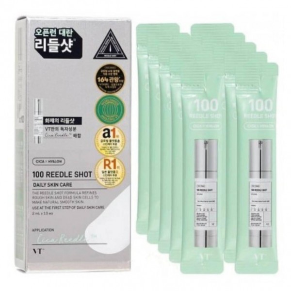 Сироватка-бустер для обличчя з мікроголками VT Cosmetics Reedle Shot 100 2 мл