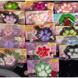 Сквіш (антистрес) Таба лапка котика МК Cosmetics Ассорті