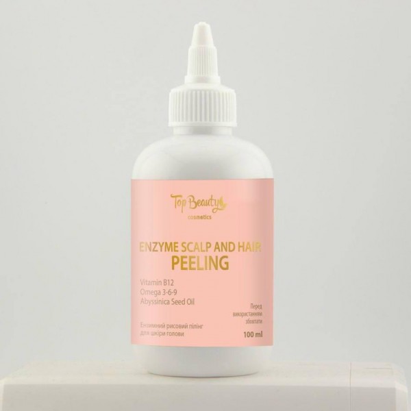 Ензимний рисовий пілінг для шкіри голови Top Beauty Enzyme Scalp and Hair Peeling 100 мл
