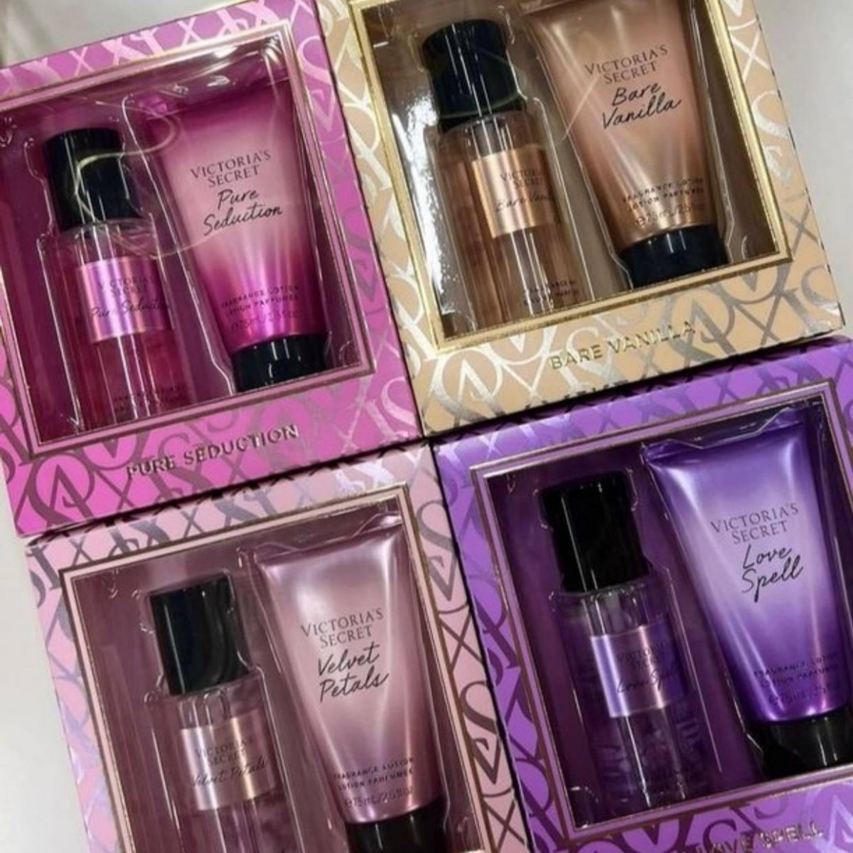 Подарочный набор Victoria's Secret (спрей - мист, лосьон для тела
