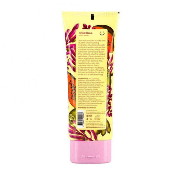 Лосьон для тела Pure Paw Paw Body Care Lotion 200 мл Wild Lime