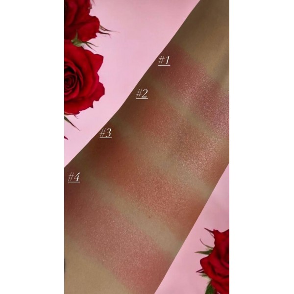Запеченные румяна Bogenia Match Radiant Baked Blush 04