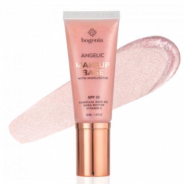 База під макіяж з хайлайтером Bogenia Angelic Makeup Base with Highlighter 38 мл 002