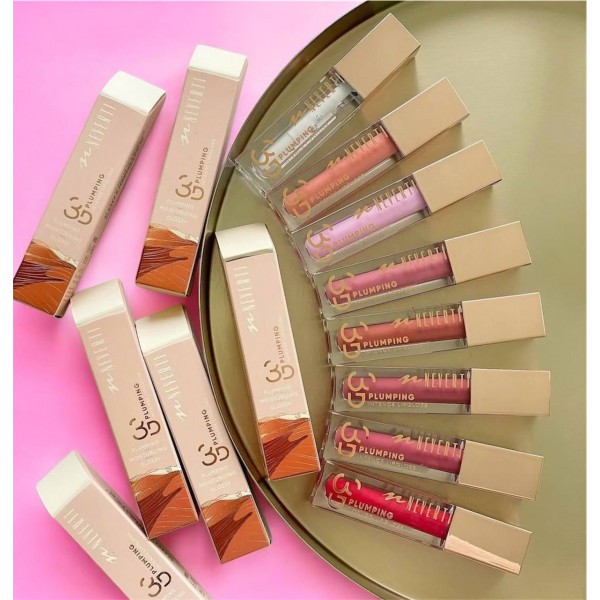 Блиск для губ NEVERTI 3D Plumping Lipgloss 4 мл Блиск для губ NEVERTI 3D Plumping Lipgloss 4 мл