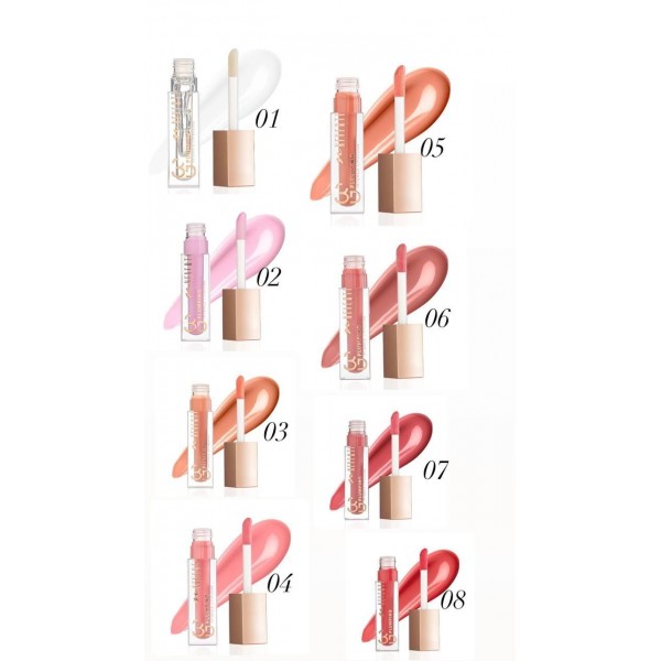 Блиск для губ NEVERTI 3D Plumping Lipgloss 4 мл Блиск для губ NEVERTI 3D Plumping Lipgloss 4 мл