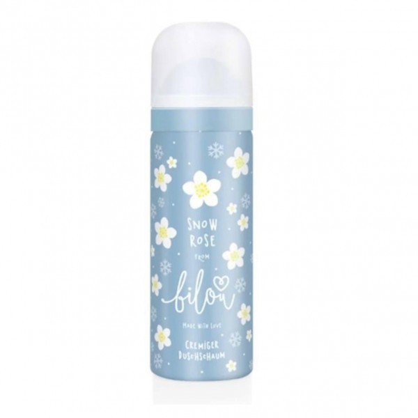 Міні-пінка для душу Bilou Snow Rose 50 мл Міні-пінка для душу Bilou Snow Rose 50 мл
