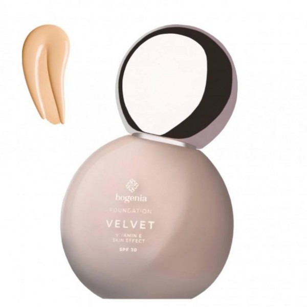 Тональна основа Bogenia Velvet з матуючим ефектом 30 мл 03 Beige