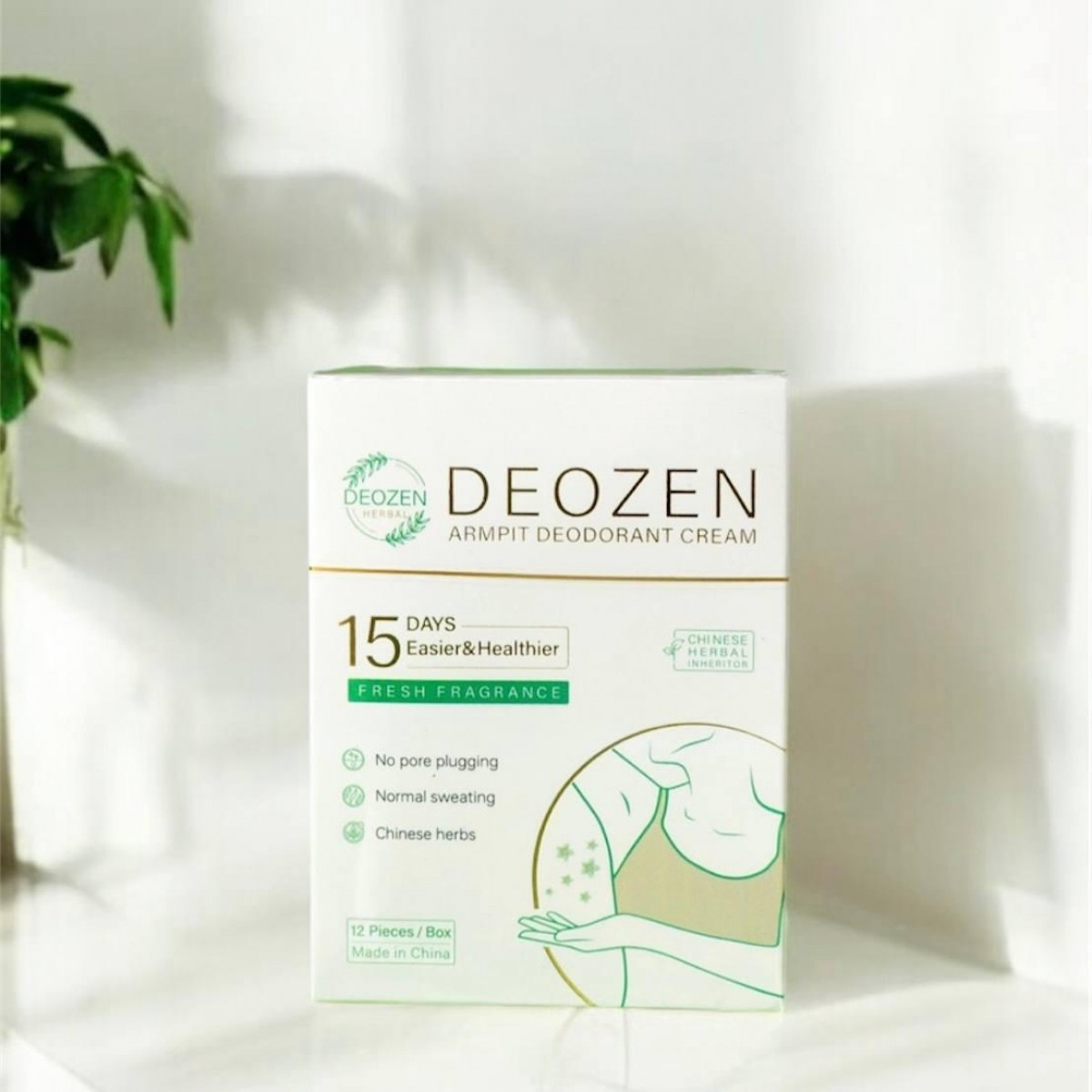 Крем-дезодорант для подмышек DEOZEN 24 шт купить оптом в Украине