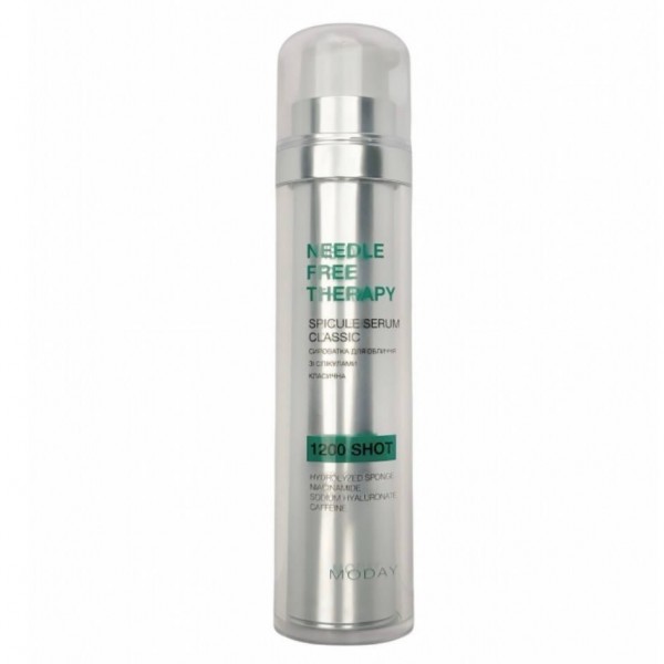 Сироватка для обличчя Moday Needle-Free Therapy Spicule Serum 1200 SHOT зі спікулами 50 мл Сироватка для обличчя Moday Needle-Free Therapy Spicule Serum 1200 SHOT зі спікулами 50 мл