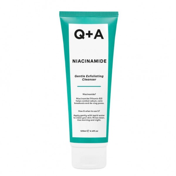 Очищувальний засіб для обличчя Q+A Niacinamide Gentle Exfoliating Cleanser 125 мл