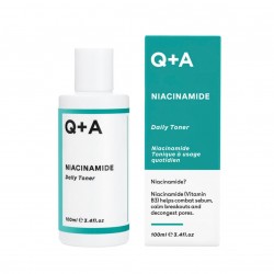 Зволожуючий тонер для обличчя з ніацинамідом Q+A Niacinamide Daily Toner 100 мл
