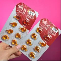 Вітаміни для волосся Ellips Hair Vitamin Treatment Здоров'я волосся женьшенем і медом (Hair Vitality)