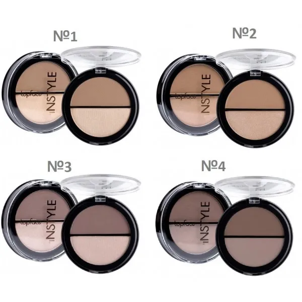 Хайлайтер и контур для макияжа TopFace Contour & Highlighter Instyle PT-262