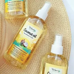 Кокосова олія для інтенсивної засмаги Top Beauty Coconut Oil із захистом SPF 15 200 мл