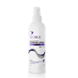 Спрей-термозахист для волосся Soika "Захист та легке розчісування" Keratin Thermo Spray 200 мл