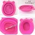 Силиконовая миска для мойки кисточек и спонжей Ruby Face Mini-folding clean bowl