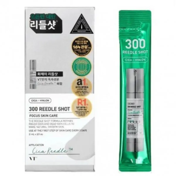 Сироватка-бустер для обличчя з мікроголками VT Cosmetics Reedle Shot 300 2 мл